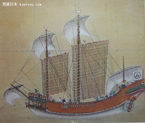 长久以来，日本的远洋海船主要是朱印船。锁国体制建立后，朱印船多被收归官有，民间海船多为不抗风浪的近海驳船。